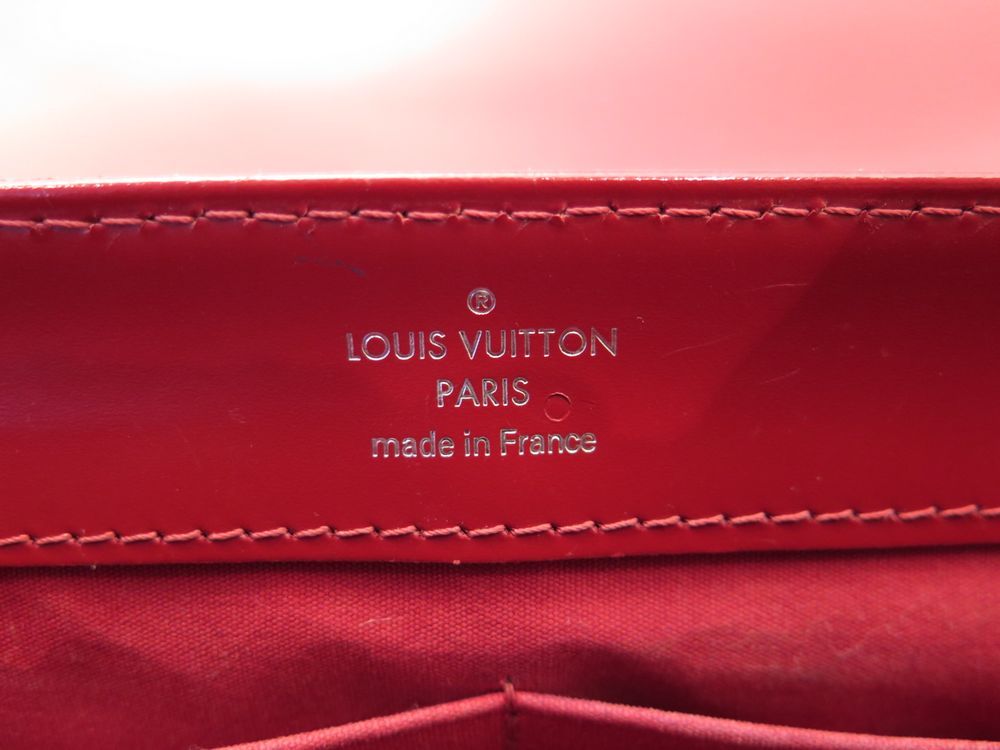 Louis Vuitton Red Epi Leather Bagatelle PM Bag EUC Authenticated