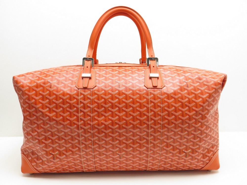 SAC DE VOYAGE GOYARD BOEING 45 NOIR ET MARRON - houlux