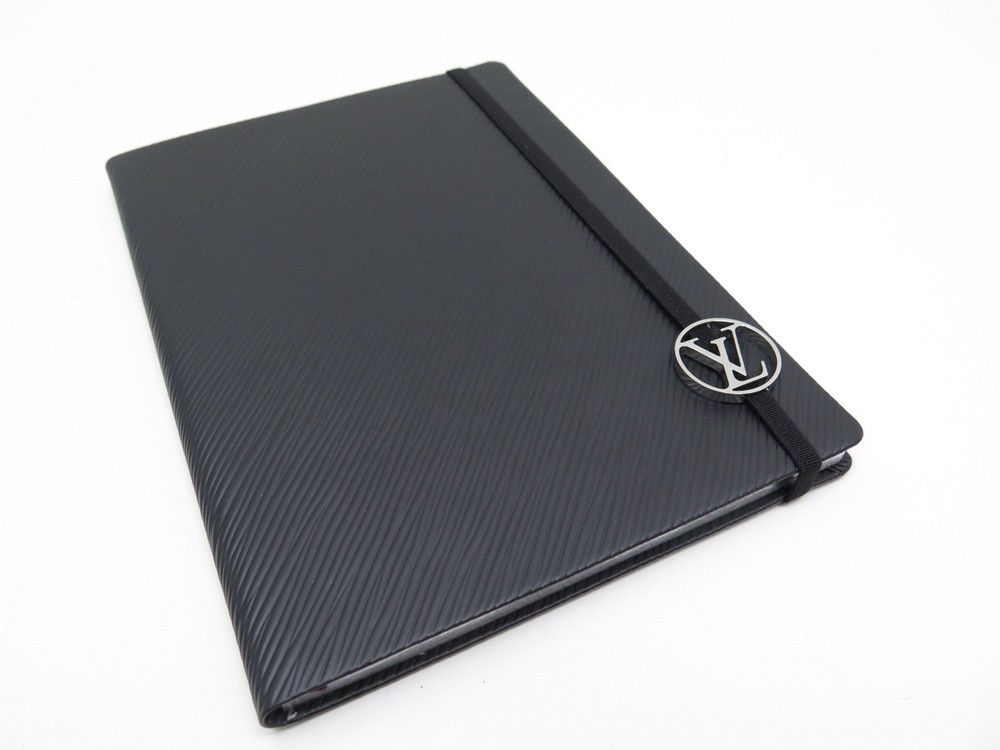 Neuf couverture cahier LOUIS VUITTON paul mm cuir - Authenticité garantie -  Visible en boutique