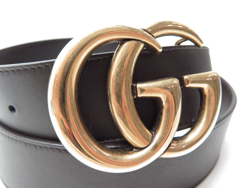 ceinture gucci double g dore 397660 t95 
