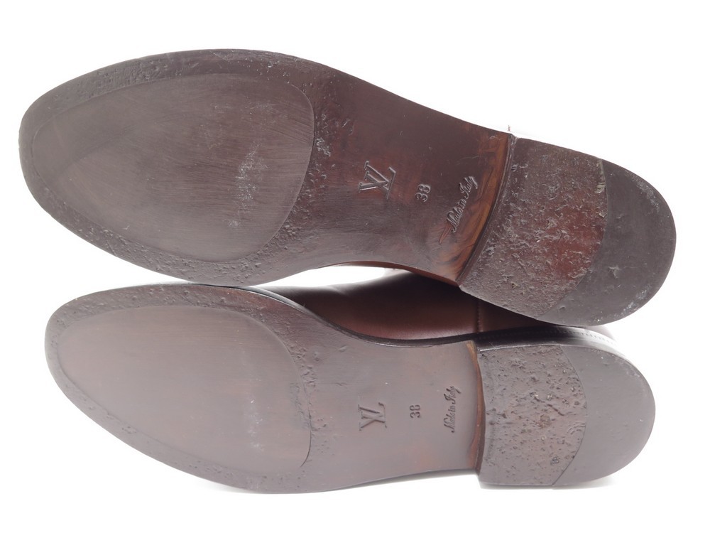 chaussures louis vuitton cavalieres heritage 38
