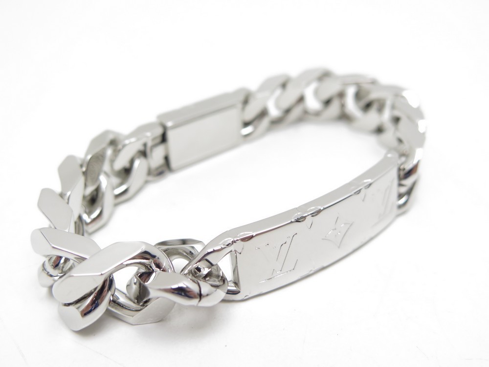 louis-vuitton monogram chain bracelet