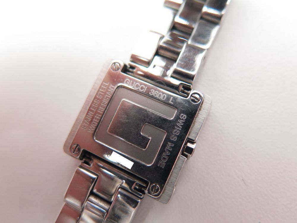 montre gucci 3600l 23 mm quartz en 
