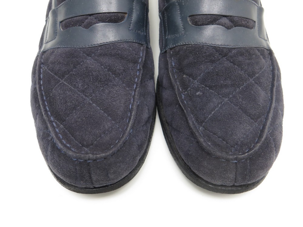 JM WESTON LOAFERS SHOES quilted limited edition charlie casely hayford - 382