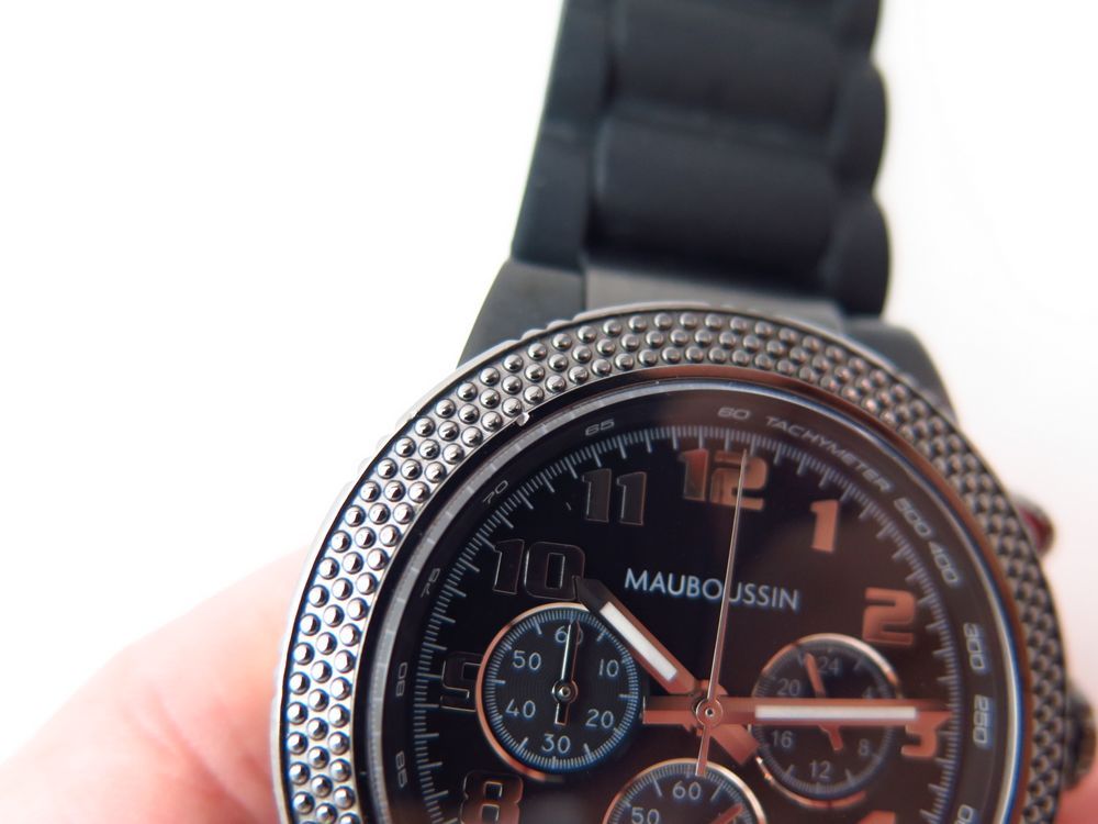 MAUBOUSSIN QUARTZ WATCHES first day 9192302 700C chronograph