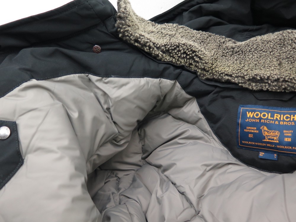 manteau woolrich parka 52 l en coton 
