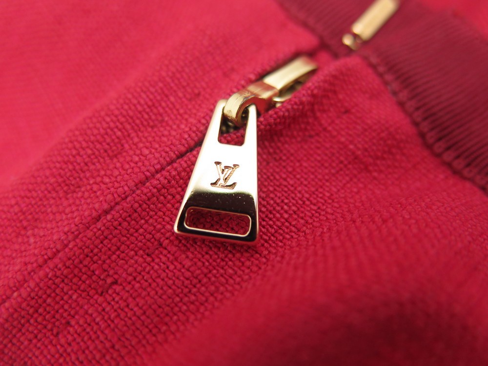 Louis Vuitton Jupe Coton Viscose Polyamide Beige ref.36278 - Joli