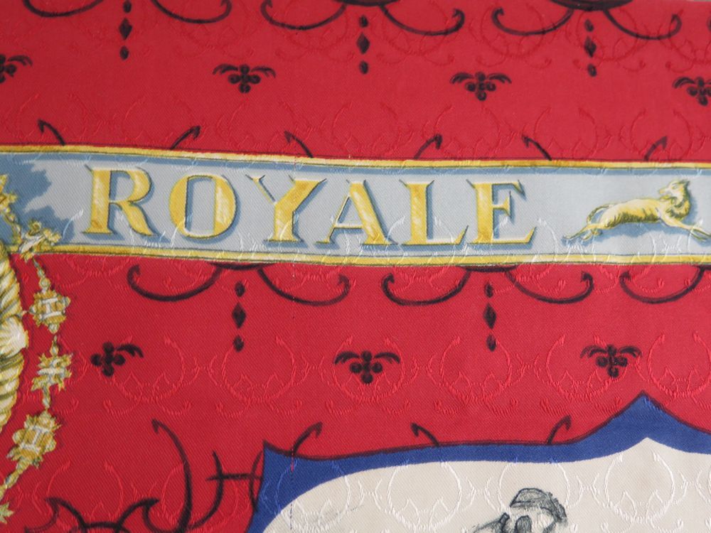 Louveterie Royale Hermes Scarf by Charles Hallo 90 cm Silk H