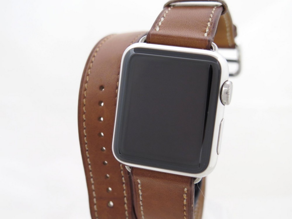 montre hermes apple watch a1553 cuir 