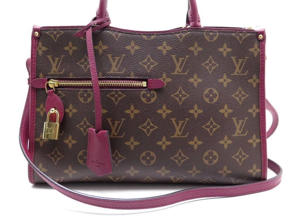 LOUIS VUITTON Louis Vuitton Monogram Popincourt PM Rouge M43433