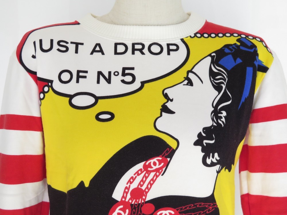 Chanel no 5 sweatshirt on sale