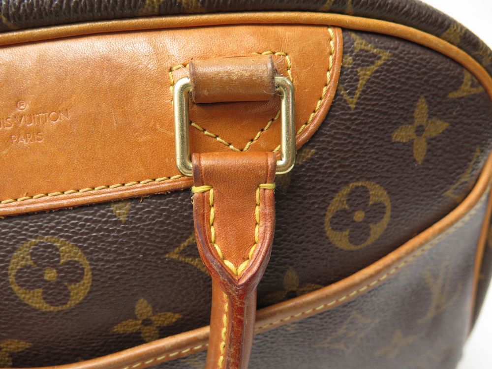 3zb2520] Auth Iviton Handbag Monogram Trouville M42228