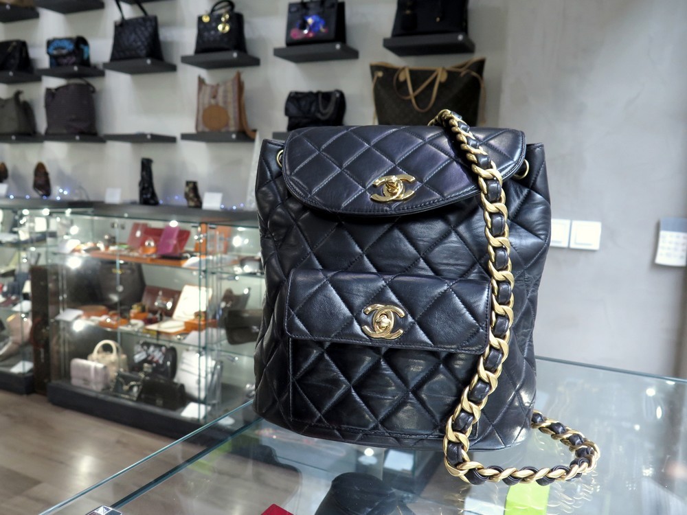 sac a dos chanel gabrielle timeless cuir