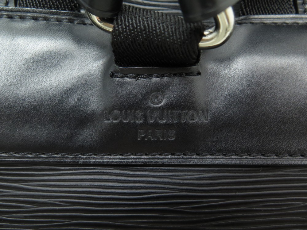 LOUIS VUITTON Backpack Daypack M50159 Christopher PM Epi Leather Black –