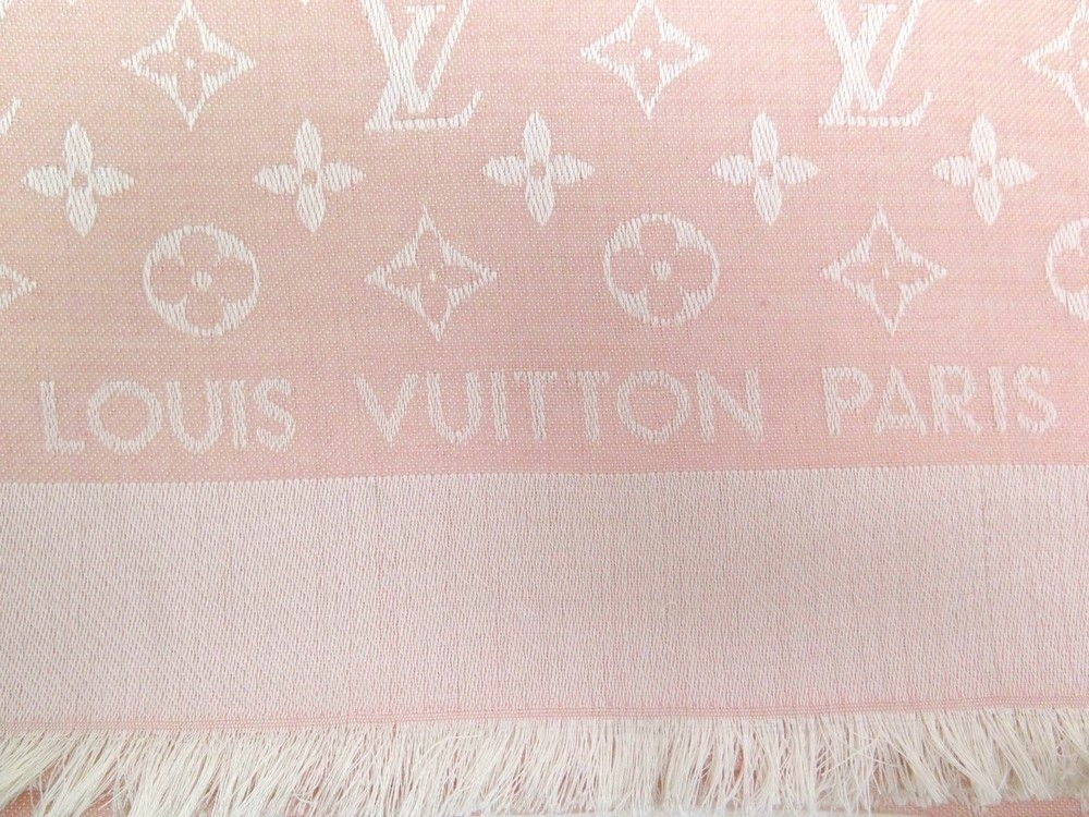 LOUIS VUITTON SCARVES chale monogram - M72412 shawl
