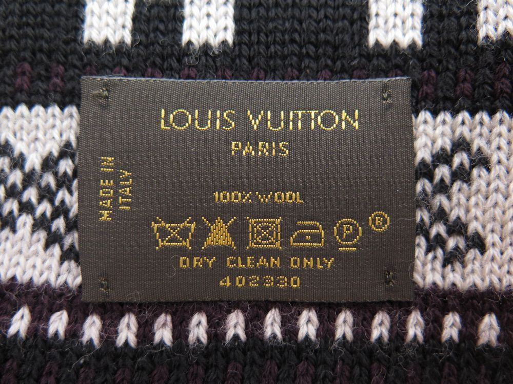 Echarpe en laine Louis Vuitton Bleu en Laine - 29911608