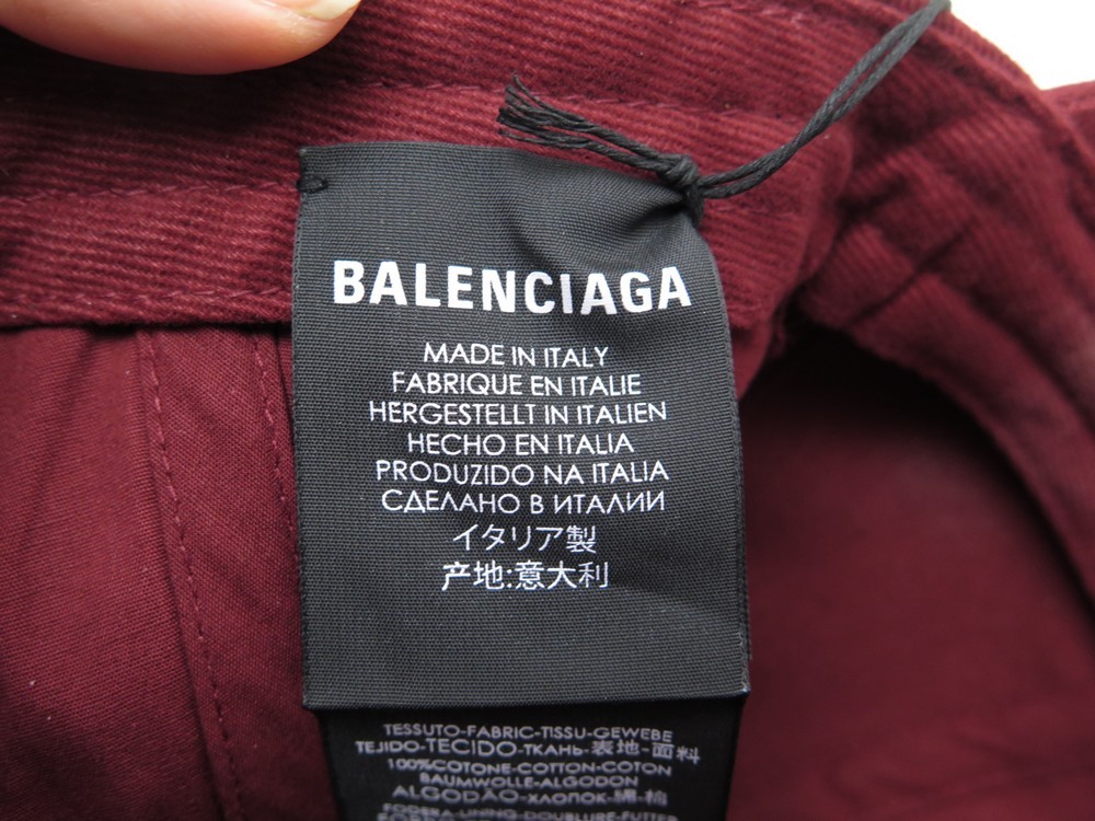casquette balenciaga logo l 59 cm en coton