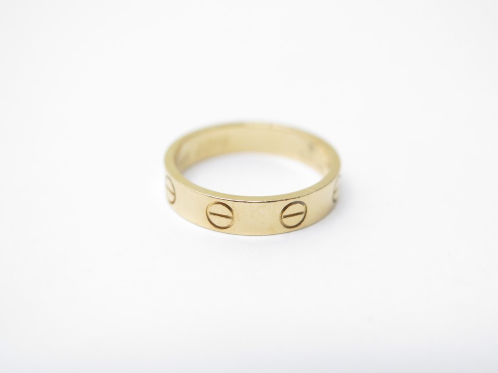bague cartier alliance love b4085000 taille 48 en or