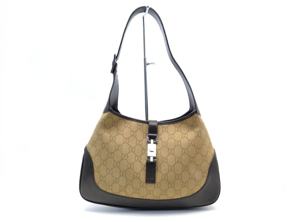 sac a main gucci jackie pm 00963 en toile gg supreme