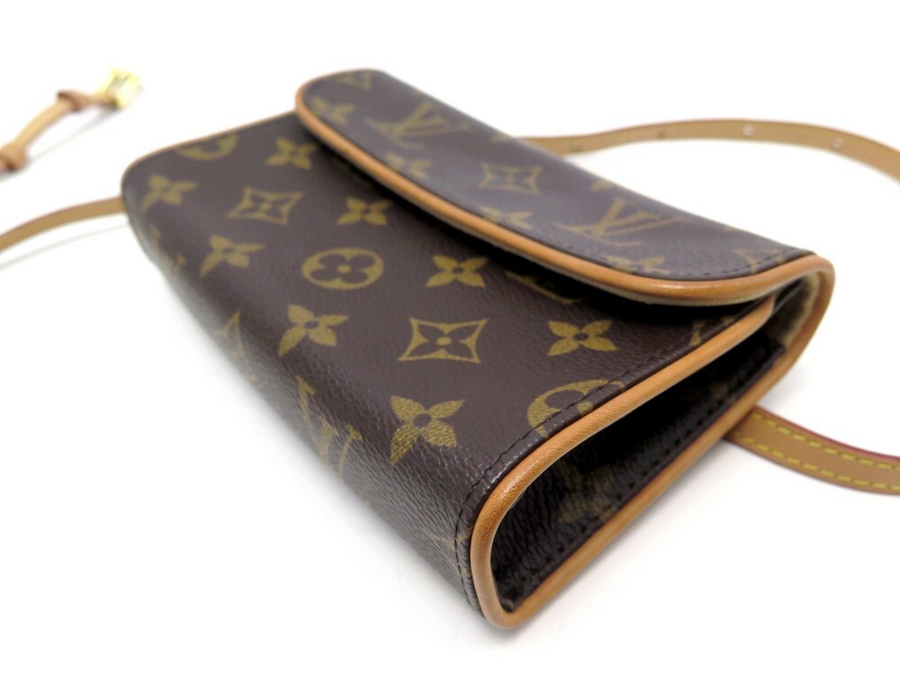 Auth Louis Vuitton Monogram Pochette Florantine M51855 Fanny Pack,Sling Bag
