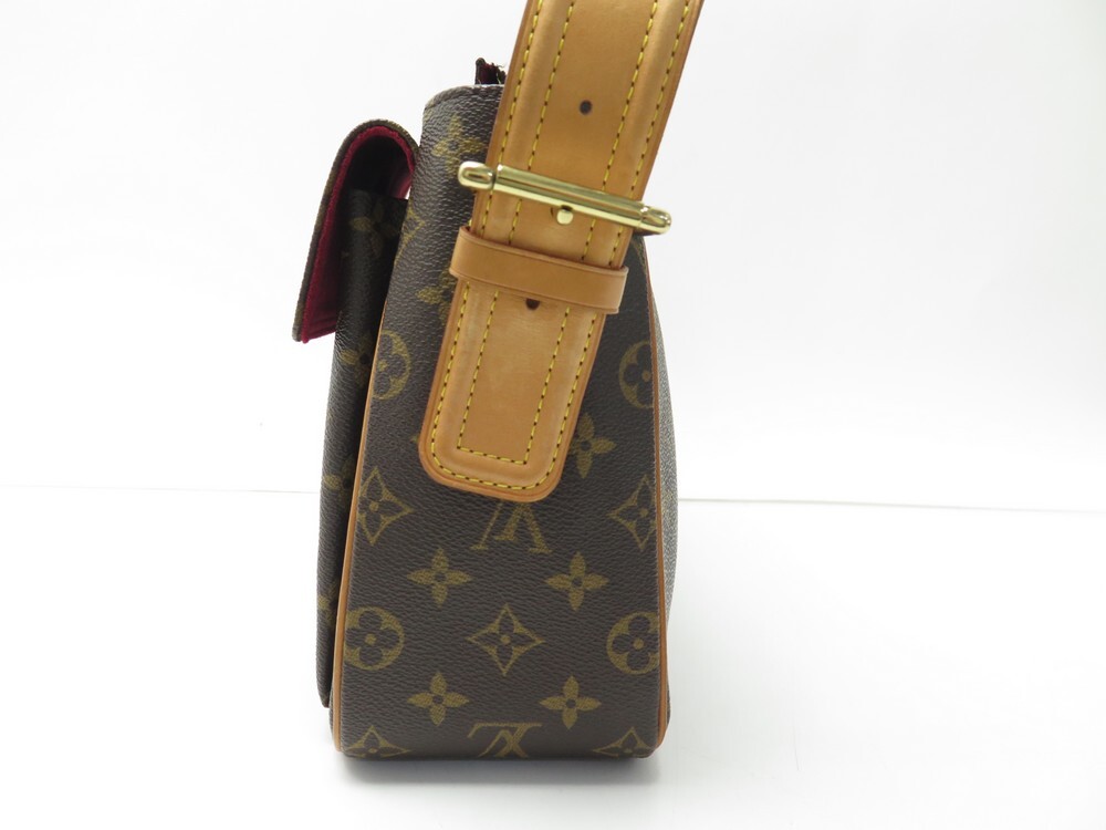 Authenticated Used Louis Vuitton LOUIS VUITTON Bag Monogram Women's  Shoulder Vibasite GM M51163 