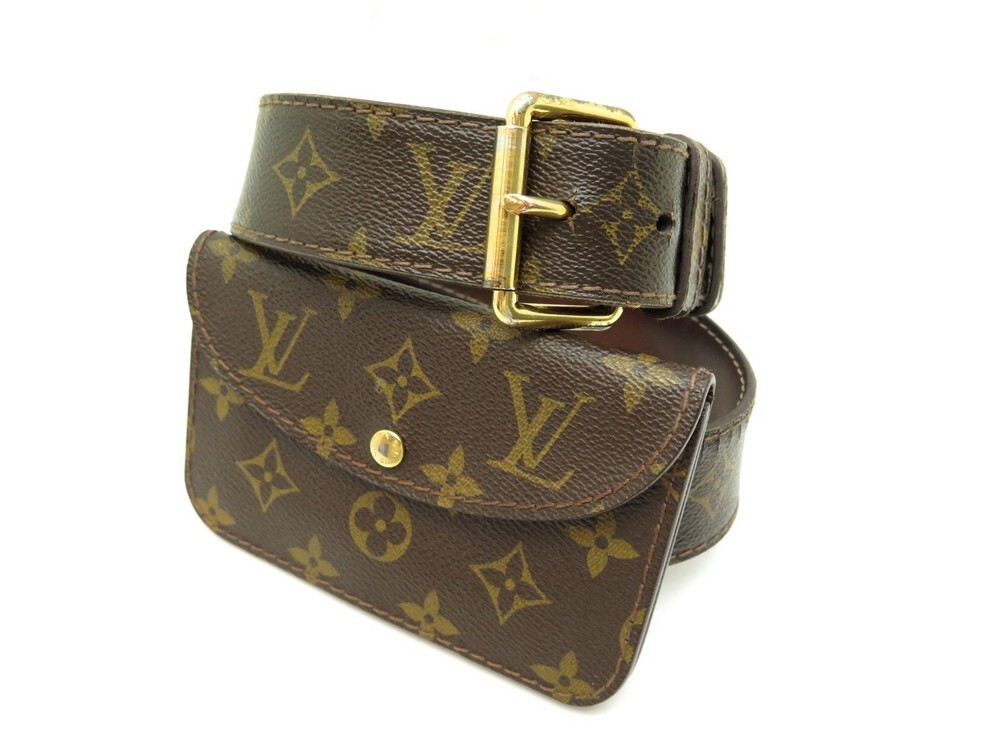 Louis Vuitton Sunchu Pochette Solo Belt(White)