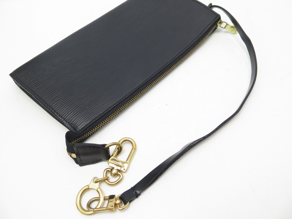 Pochette accessoire en cuir sac à main Louis Vuitton Blanc en Cuir -  35461323