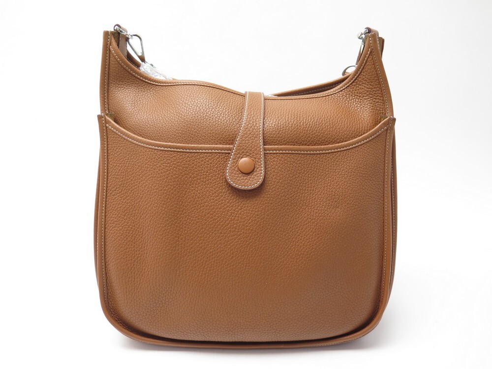 HERMES SACS A MAIN evelyne iii 33 cuir togo gold porte bandouliere