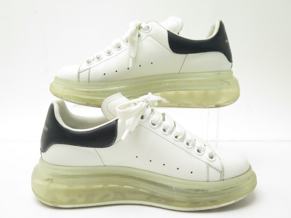 Chaussure blanche alexander mcqueen online