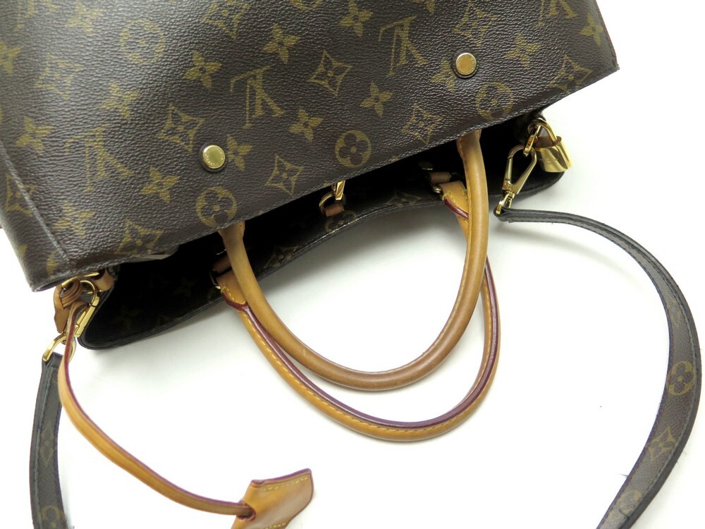 Buy Louis Vuitton Montaigne MM Monogram Handbag Article: M41056