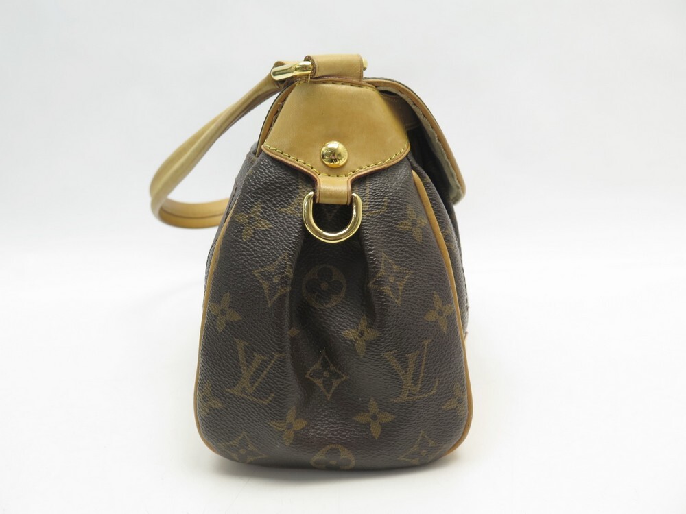 Authentic Louis Vuitton Beverly MM Monogram M40121 Genuine Structured Bag  ALA548