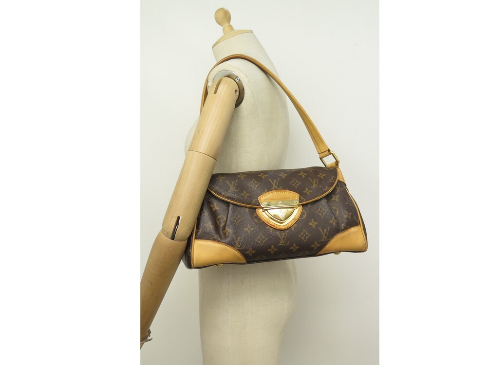 Auth Louis Vuitton Monogram Beverly MM M40121 Women's Shoulder Bag