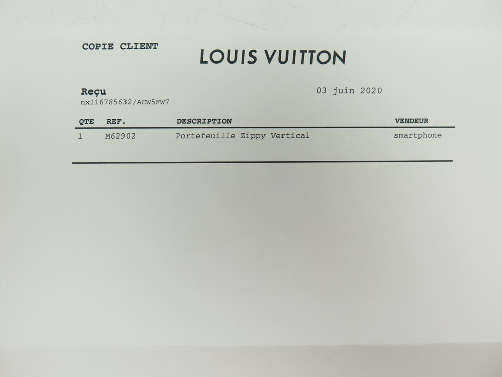 Louis Vuitton Black Monogram Shadow Zippy Vertical QJACBDZUKB002