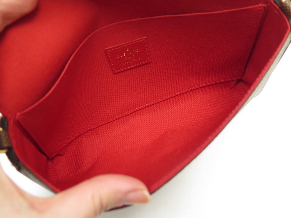 Mua Túi Đeo Chéo Nữ Louis Vuitton LV N63032 Felicie Material Damier Ebene  Màu Nâu - Louis Vuitton - Mua tại Vua Hàng Hiệu h025017
