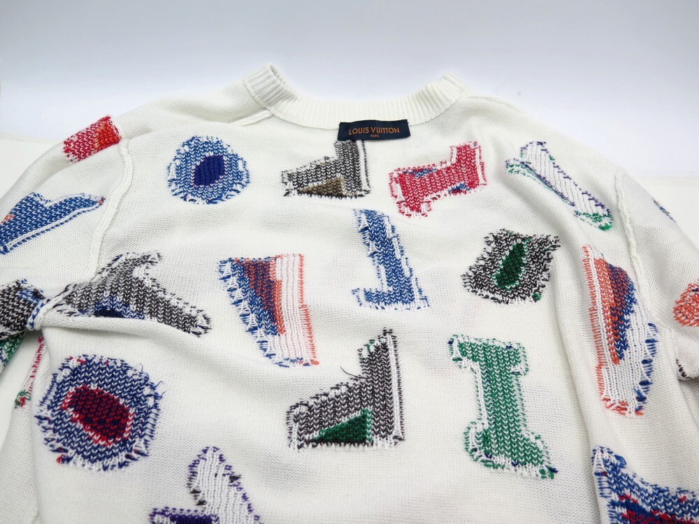 NEW SWEATER LOUIS VUITTON LETTERS LETTERS LV X NBA 1a8x0J L 50 SOLDOUT  SWEATER