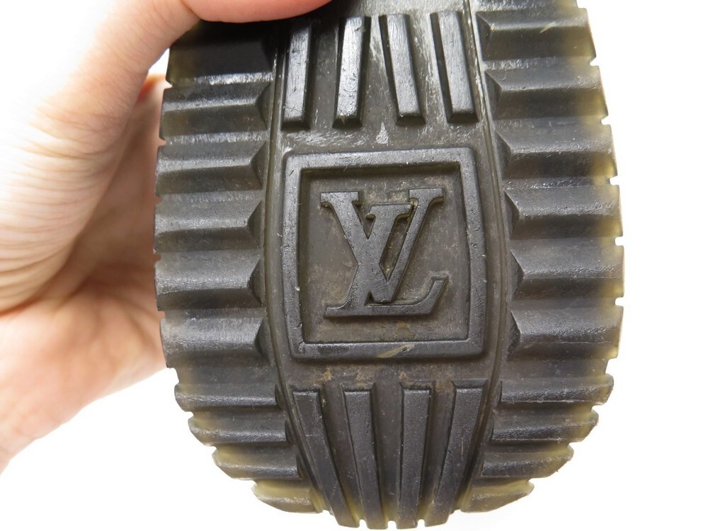 (WMNS) Louis Vuitton LV Run Away Sports Shoes Black 1A3CVZ US 7½