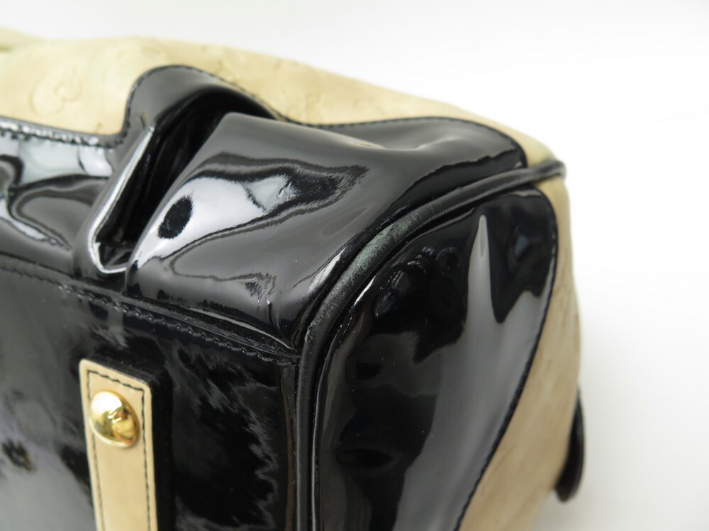 Louis Vuitton - Authenticated Stephen Sprouse Boston Handbag - Leather Black Plain for Women, Good Condition