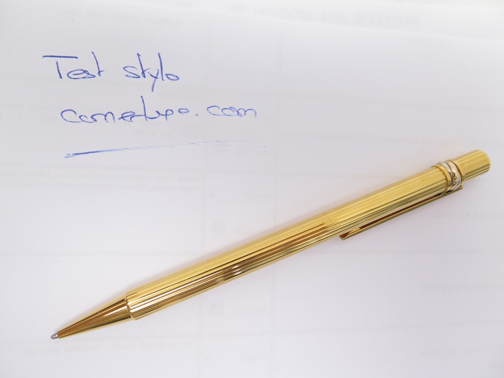 stylo bille cartier must ii godron