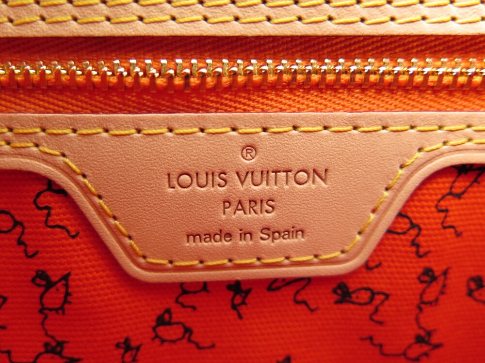 Louis Vuitton Catogram Neverfull Mm Marron
