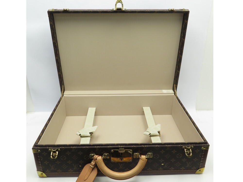 Louis Vuitton Bisten 60 Trunk Luggage Suitcase Monogram M21326