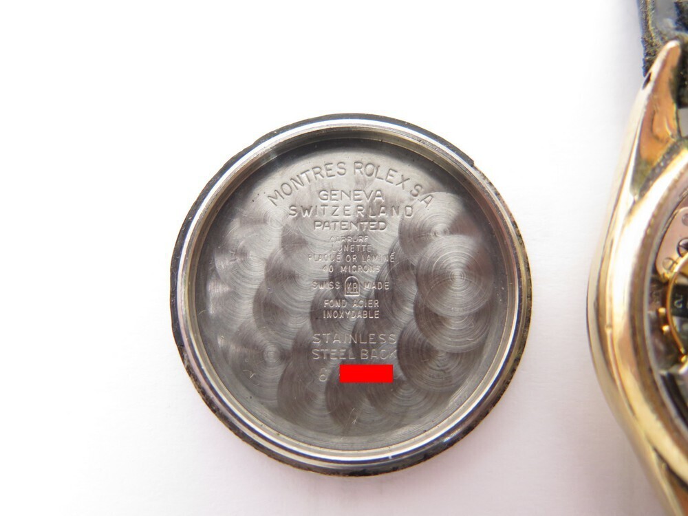 Rolex sales plaqué or