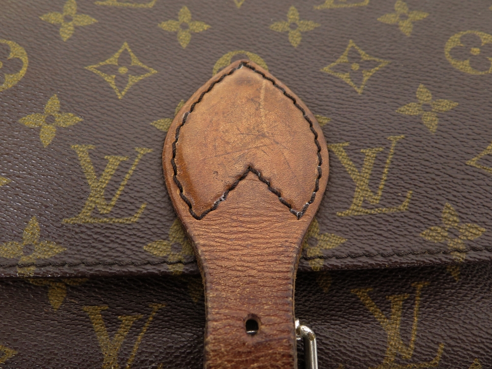 Authentic LOUIS VUITTON Cartouchiere GM Crossbody Shoulder Bag M51252  #W502118