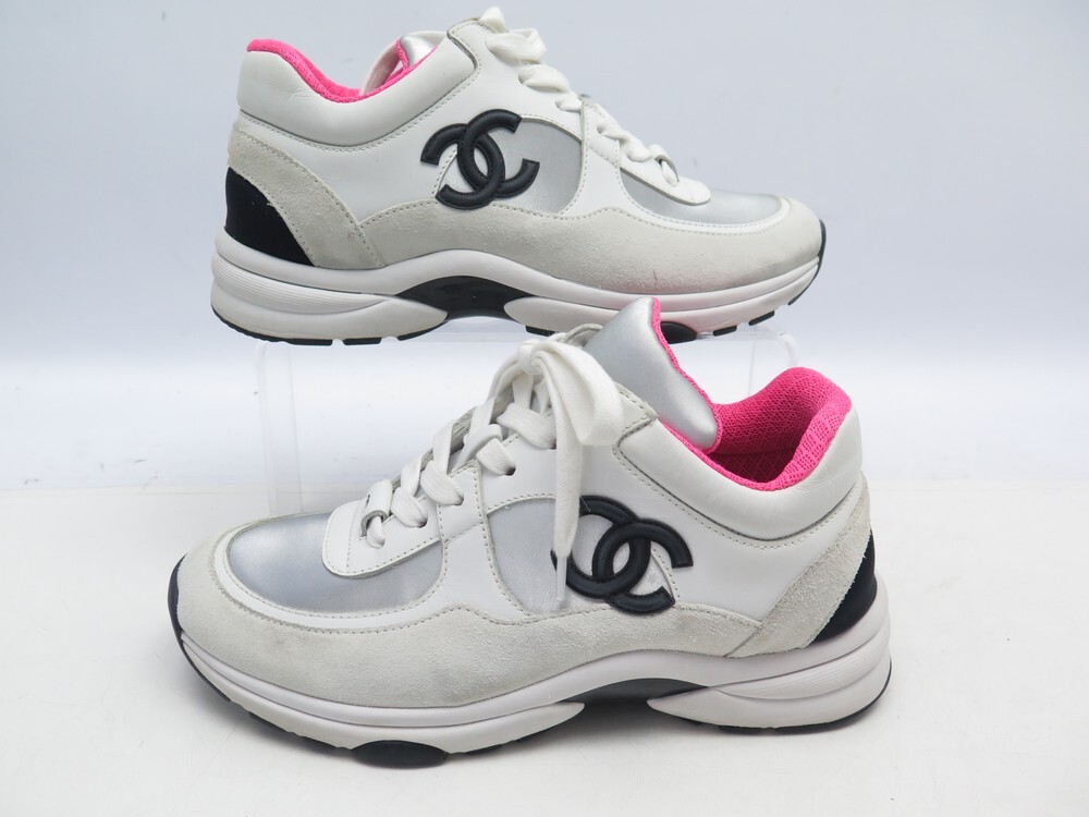 CHANEL SNEAKERS logo cc .low top - G33743