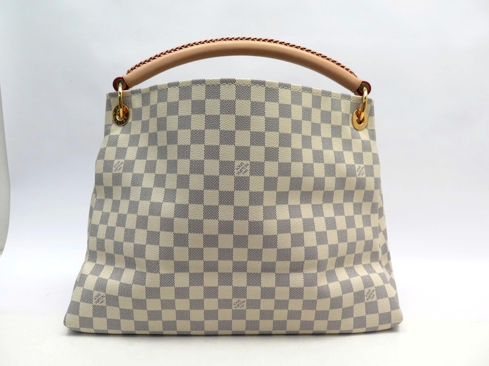 sac a main louis vuitton artsy mm toile damier azur