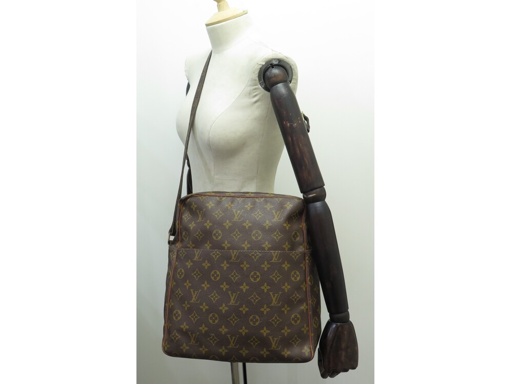 Louis Vuitton Monogram Marceau Messenger Bag M40264 Brown Cloth