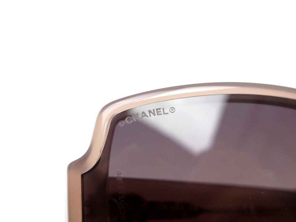 NEW CHANEL SUNGLASSES 5385 1623 PINK PLASTIC + SUNGLASSES BOX ref