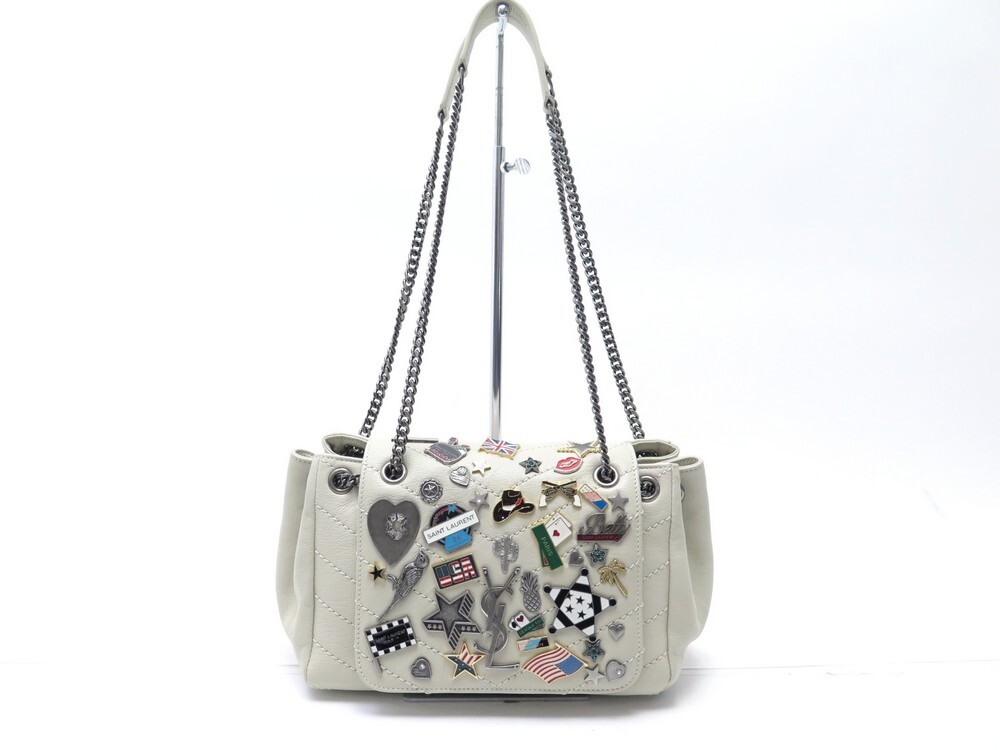 YVES SAINT LAURENT HANDBAGS nolita pins 568810 shoulder bags