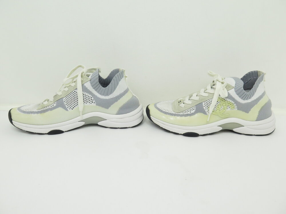 CHANEL BASKETS low top trainer cc G36258