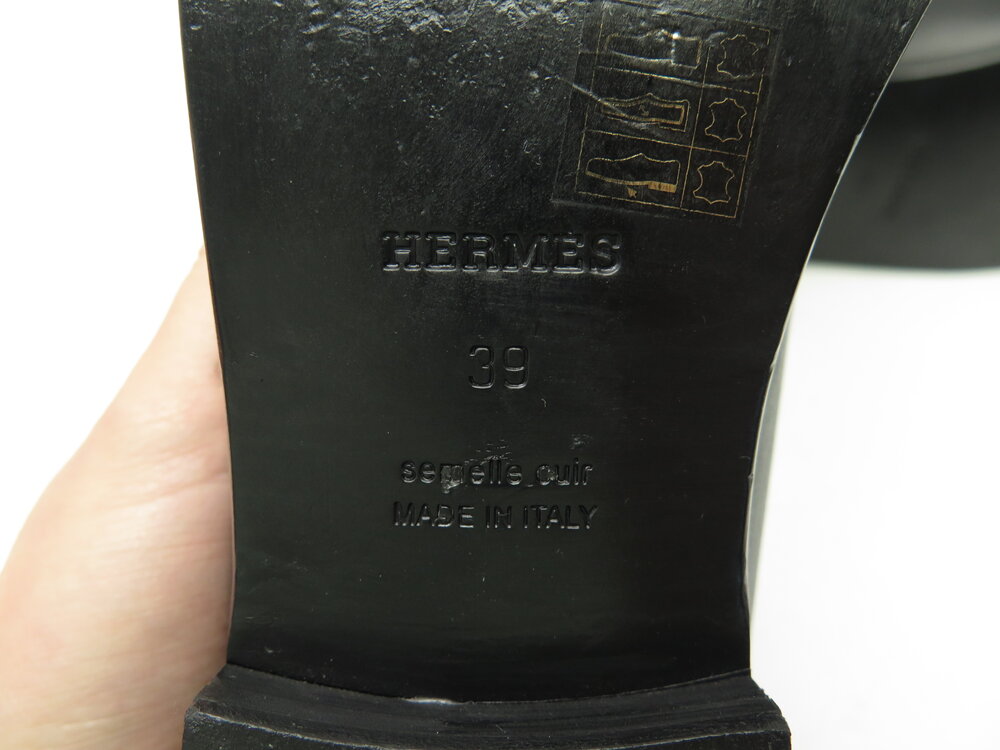 chaussures hermes mocassins destin h231067z 39 en